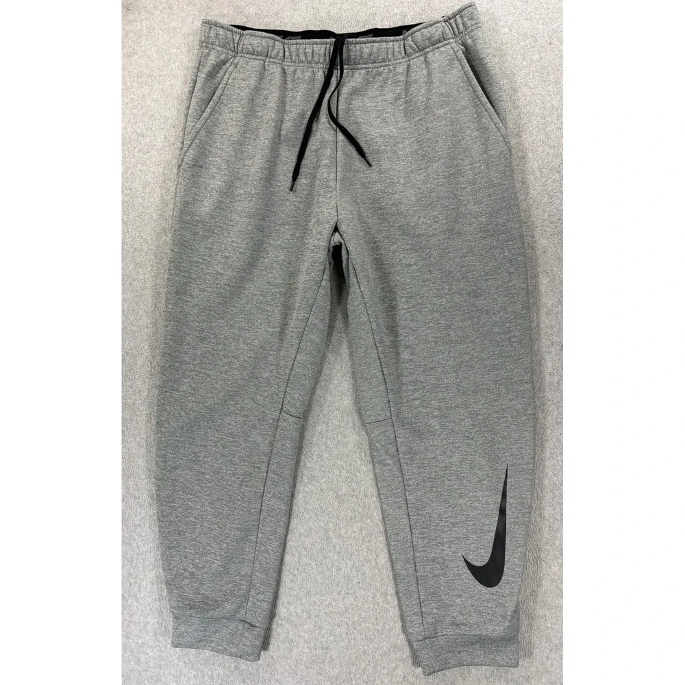 Nike Dri Fit Performance Jogger Sweatpants (Men's 2XL) Gray